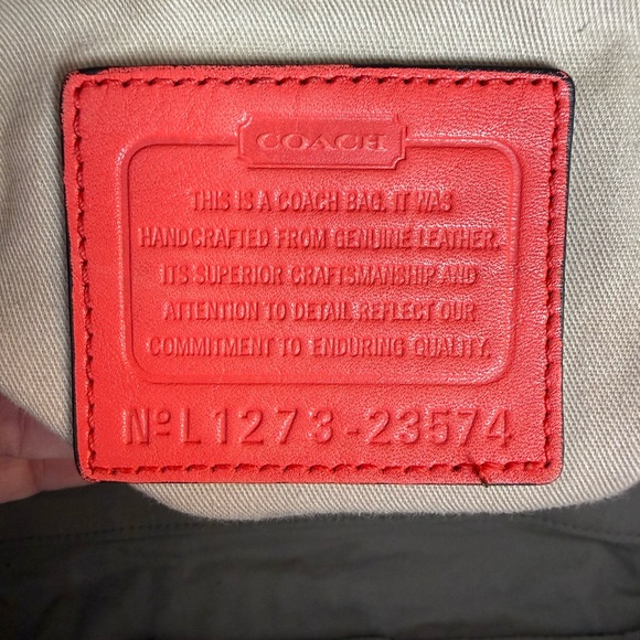 Coach Legacy Haley Satchel – Coral Leather – Restored by “the Cobbler” - Picture 2 of 10